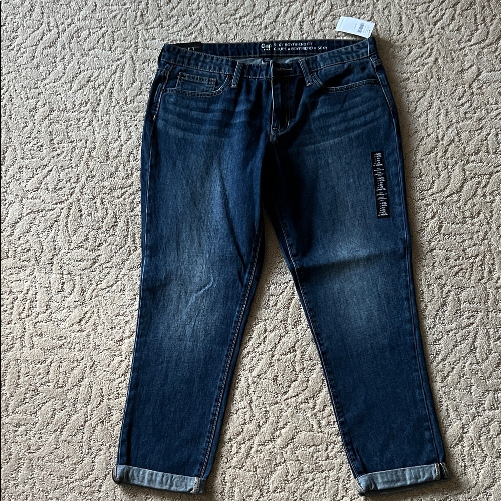 Gap Women's Blue Jeans sexy boyfriend fit